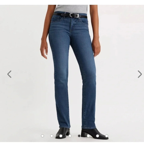 Levi Strauss 314 SHAPING STRAIGHT WOMEN'S JEANS. Size 30. NWOT - Picture 1 of 6